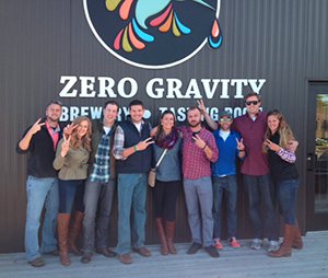 zero gravity vt brewery tour